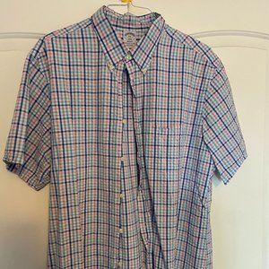 Brooks Brothers S/S Button Up Shirt - Men's XXL